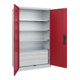 C+P Schwerlastschrank Acurado Pro mit Schubladen 1950 x 1200 x 600 mm 7035/3003
