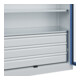 C+P Schwerlastschrank Acurado Pro mit Schubladen 1950 x 1200 x 600 mm 7035/5023