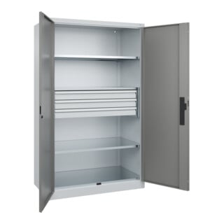 C+P Schwerlastschrank Acurado Pro mit Schubladen 1950 x 1200 x 600 mm