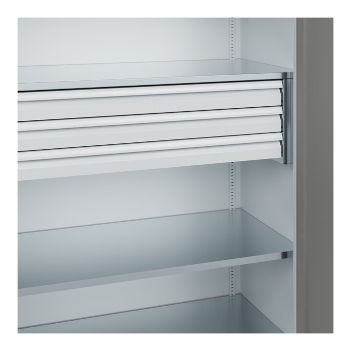 C+P Schwerlastschrank Acurado Pro mit Schubladen 1950 x 1200 x 600 mm