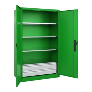 C+P Schwerlastschrank Acurado Pro mit Schubladen 1950 x 1200 x 600mm