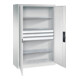 C+P Schwerlastschrank mit Schubladen Acurado, 1950x1200x500mm, 7035/7035-1