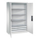 C+P Schwerlastschrank mit Schubladen Acurado, 1950x1200x500mm, 7035/7035-1