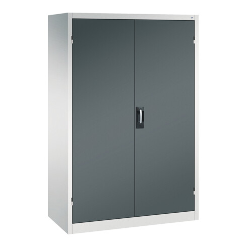 C+P Schwerlastschrank mit Schubladen Acurado, 1950x1200x600mm, 7035/7016