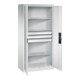 C+P Schwerlastschrank mit Schubladen Acurado, 1950x930x500mm, 7035/7035-1