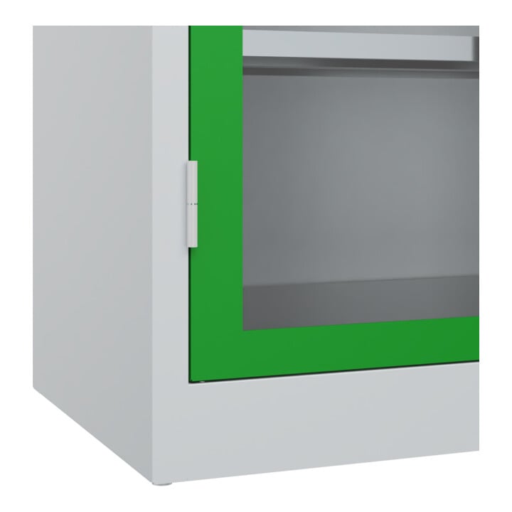 C+P Schwerlastschrank mit Schubladen Acurado Pro 1950 x 1000 x 500 mm 7035/6037