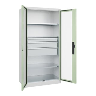 C+P Schwerlastschrank mit Schubladen Acurado Pro 1950 x 1000 x 500 mm