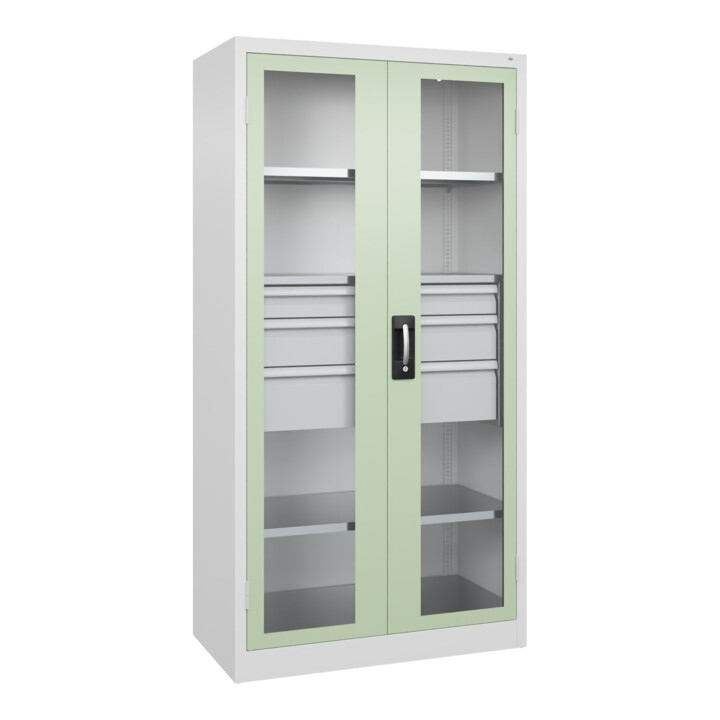 C+P Schwerlastschrank mit Schubladen Acurado Pro 1950 x 1000 x 500 mm