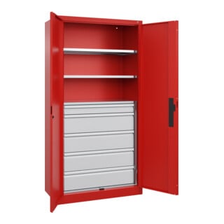 C+P Schwerlastschrank mit Schubladen Acurado Pro 1950 x 1000 x 500mm 3020/3020