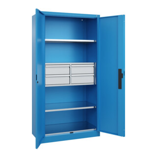 C+P Schwerlastschrank mit Schubladen Acurado Pro 1950 x 1000 x 500mm 5012/5012