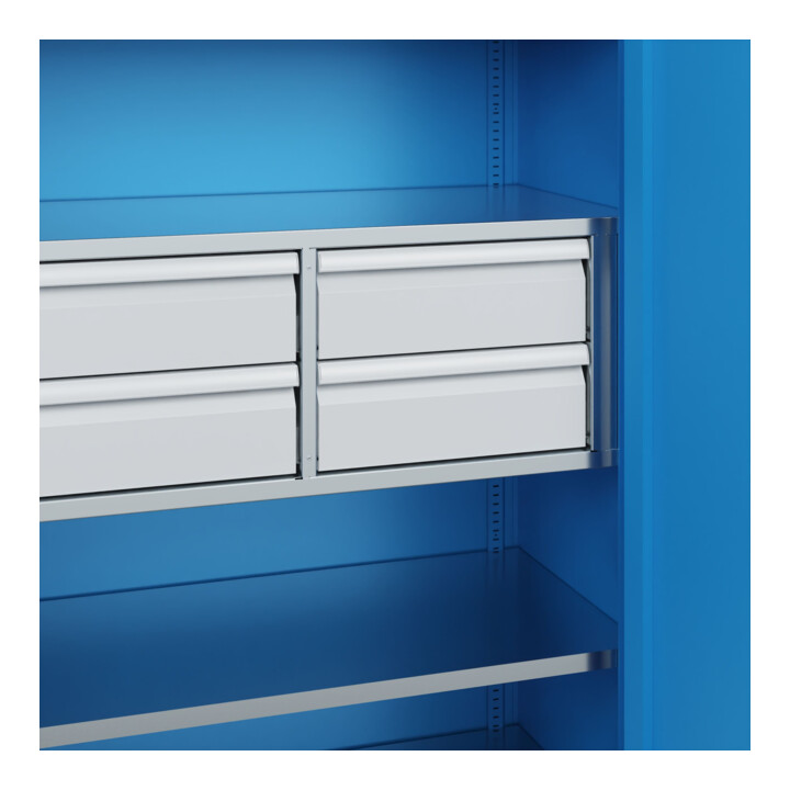 C+P Schwerlastschrank mit Schubladen Acurado Pro 1950 x 1000 x 500mm 5012/5012