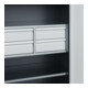 C+P Schwerlastschrank mit Schubladen Acurado Pro 1950 x 1000 x 500mm 7016/7035