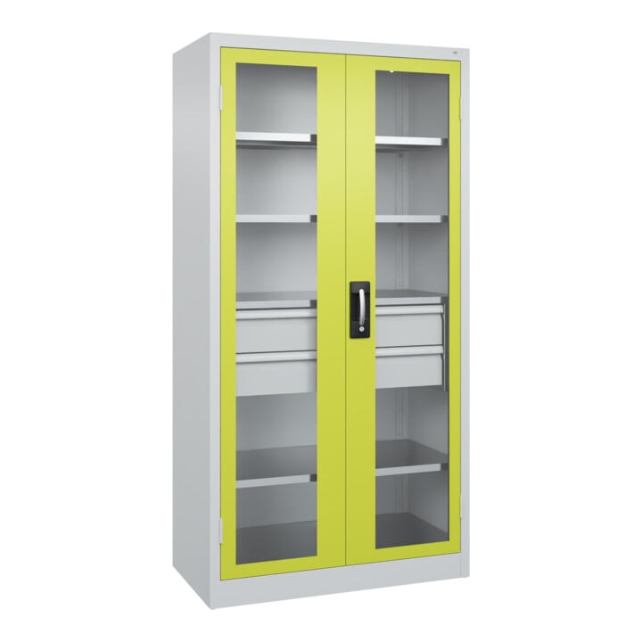 C+P Schwerlastschrank mit Schubladen Acurado Pro 1950 x 1000 x 500mm 7035/0024