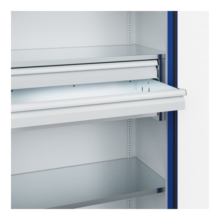 C+P Schwerlastschrank mit Schubladen Acurado Pro 1950 x 1000 x 500mm 7035/5010