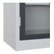 C+P Schwerlastschrank mit Schubladen Acurado Pro 1950 x 1000 x 500mm 7035/7016