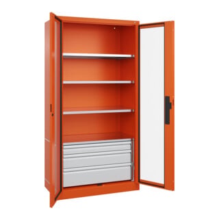 C+P Schwerlastschrank mit Schubladen Acurado Pro 1950 x 1000 x 500mm