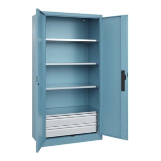 C+P Schwerlastschrank mit Schubladen Acurado Pro 1950 x 1000 x 500mm
