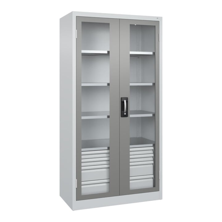 C+P Schwerlastschrank mit Schubladen Acurado Pro 1950 x 1000 x 500mm