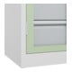C+P Schwerlastschrank mit Schubladen Acurado Pro 1950 x 1000 x 500mm 9016/6019