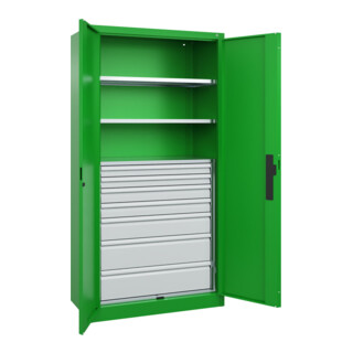 C+P Schwerlastschrank mit Schubladen Acurado Pro 1950 x 1000 x 500mm