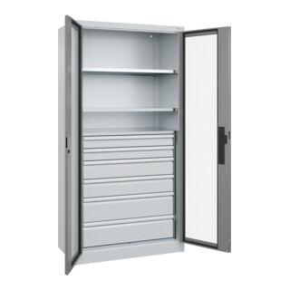 C+P Schwerlastschrank mit Schubladen Acurado Pro 1950 x 1000 x 500mm