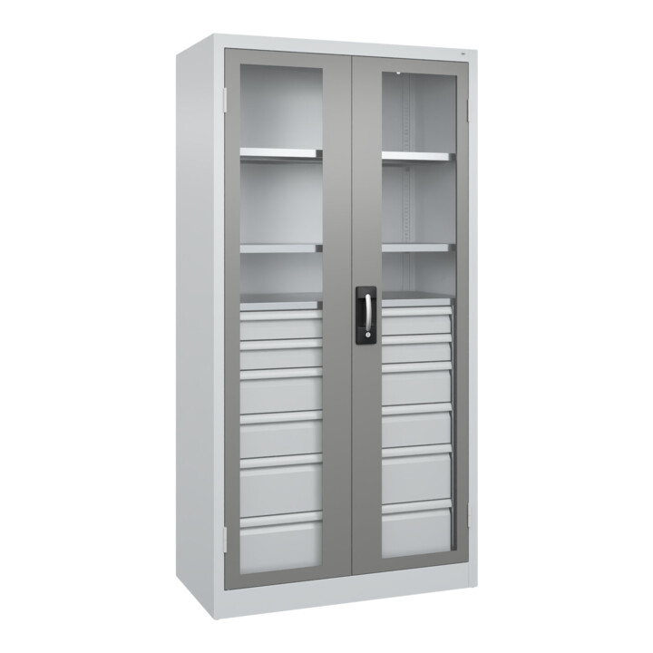 C+P Schwerlastschrank mit Schubladen Acurado Pro 1950 x 1000 x 500mm