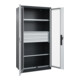 C+P Schwerlastschrank mit Schubladen Acurado Pro 1950 x 1000 x 600 mm 7021/7035