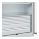C+P Schwerlastschrank mit Schubladen Acurado Pro 1950 x 1000 x 600 mm RAL 7035