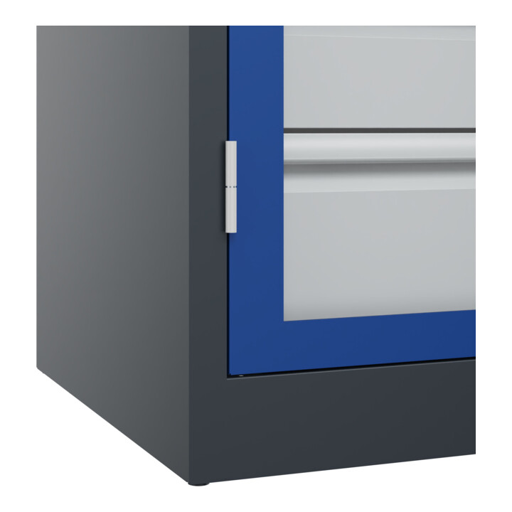 C+P Schwerlastschrank mit Schubladen Acurado Pro 1950 x 1000 x 600mm 7016/5010