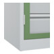 C+P Schwerlastschrank mit Schubladen Acurado Pro 1950 x 1000 x 600mm 7035/6011