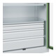 C+P Schwerlastschrank mit Schubladen Acurado Pro 1950 x 1000 x 600mm 7035/6011