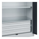C+P Schwerlastschrank mit Schubladen Acurado Pro 1950 x 1000 x 600mm 7035/7016