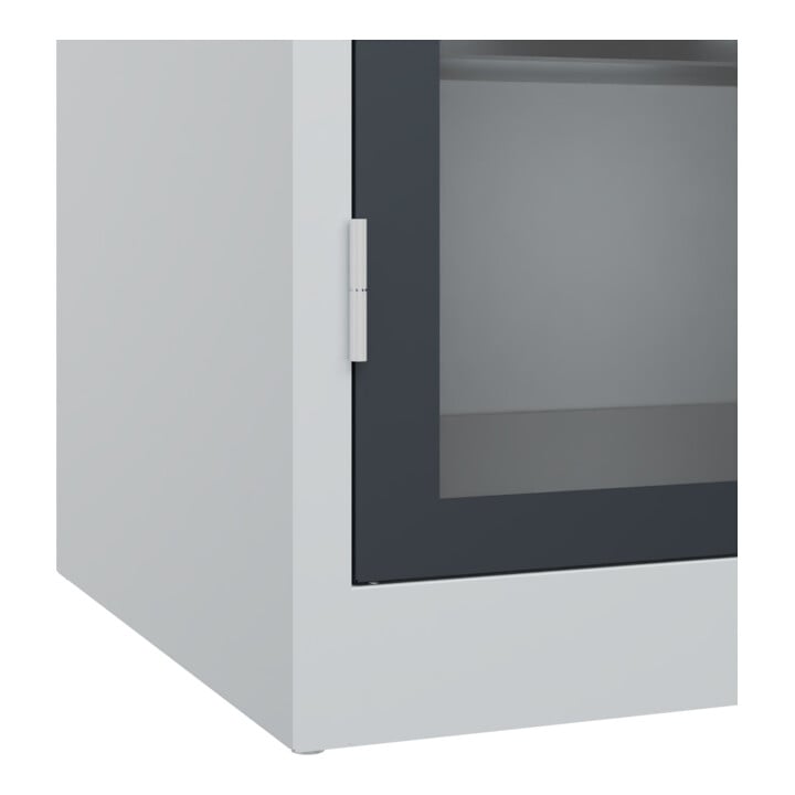 C+P Schwerlastschrank mit Schubladen Acurado Pro 1950 x 1000 x 600mm 7035/7016