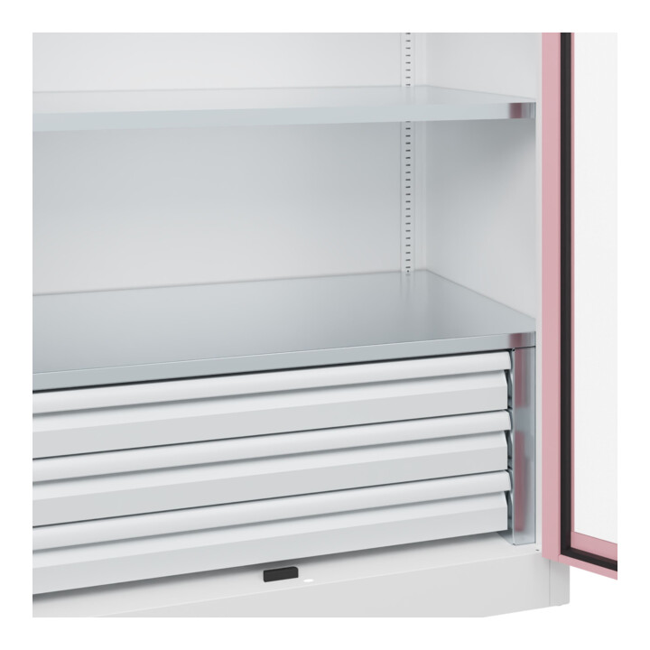 C+P Schwerlastschrank mit Schubladen Acurado Pro 1950 x 1000 x 600mm 9016/3015