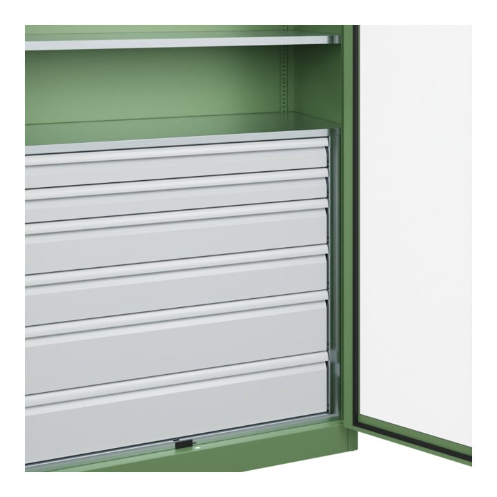 C+P Schwerlastschrank mit Schubladen Acurado Pro 1950 x 1200 x 500 mm