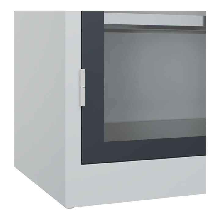 C+P Schwerlastschrank mit Schubladen Acurado Pro 1950 x 1200 x 500mm 7035/7016