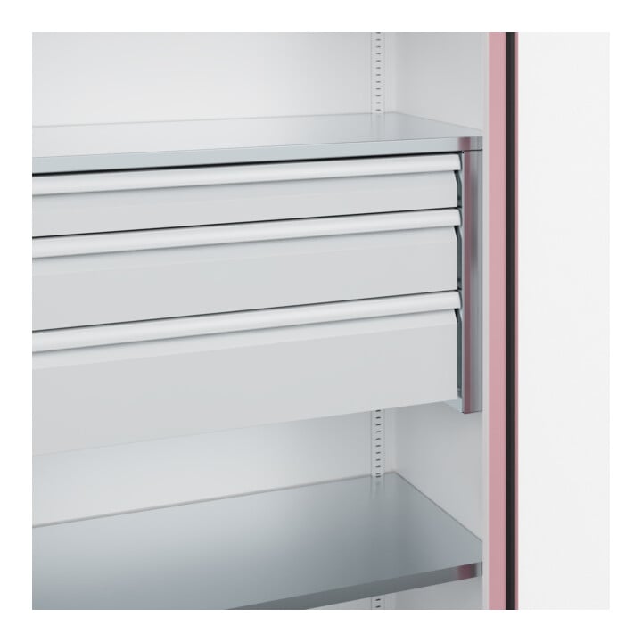 C+P Schwerlastschrank mit Schubladen Acurado Pro 1950 x 1200 x 500mm 9016/3015