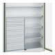 C+P Schwerlastschrank mit Schubladen Acurado Pro 1950 x 1200 x 500mm 9016/6019