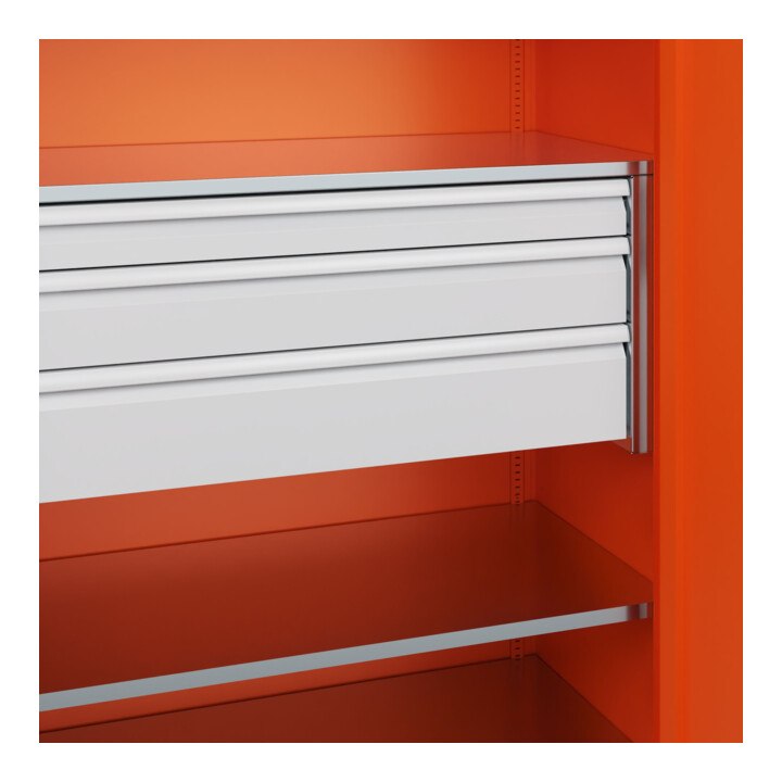 C+P Schwerlastschrank mit Schubladen Acurado Pro 1950 x 1200 x 600 mm
