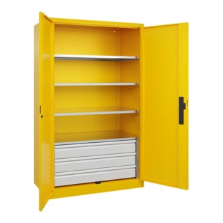 C+P Schwerlastschrank mit Schubladen Acurado Pro 1950 x 1200 x 600mm 1023/1023