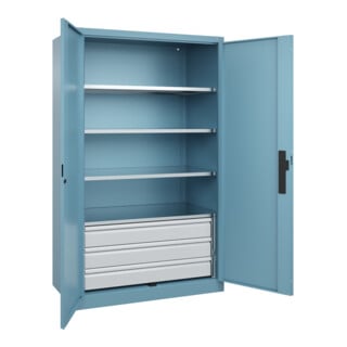 C+P Schwerlastschrank mit Schubladen Acurado Pro 1950 x 1200 x 600mm