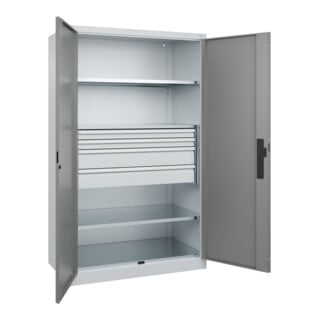C+P Schwerlastschrank mit Schubladen Acurado Pro 1950 x 1200 x 600mm 7035/0004