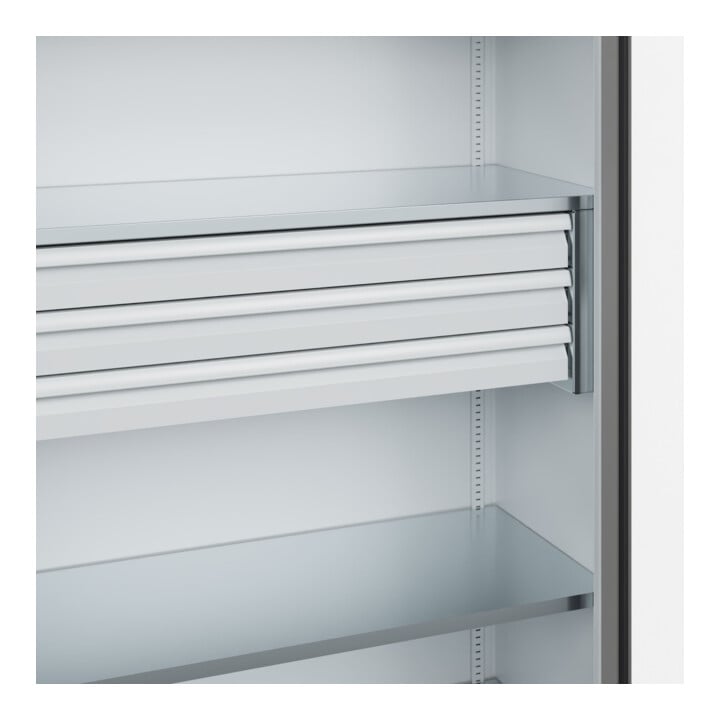 C+P Schwerlastschrank mit Schubladen Acurado Pro 1950 x 1200 x 600mm 7035/0004