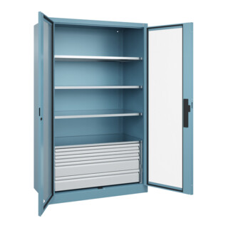 C+P Schwerlastschrank mit Schubladen Acurado Pro 1950 x 1200 x 600mm