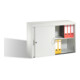 C+P Sideboard mit Schiebetüren Acurado, H720xB1000xT400mm, Front Lichtgrau, Korpus Lichtgrau (5725-00)-2