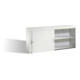 C+P Sideboard mit Schiebetüren Acurado, H720xB1600xT400mm, Front Lichtgrau, Korpus Lichtgrau (5724-00)-1