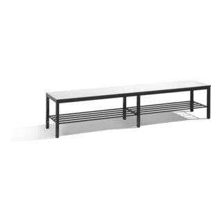 C+P Sitzbank, Basic Plus, H401xB1960xT353mm, Gestell Schwarzgrau