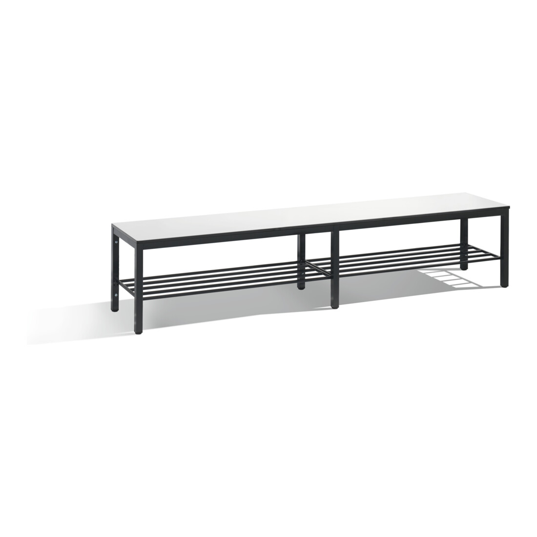C+P Sitzbank, Basic Plus, H401xB1960xT353mm, Gestell Schwarzgrau