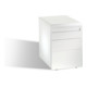 C+P Sitzcontainer Asisto M/2/3/4, H570xB430xT600mm Front Reinweiß Korpus Reinweiß