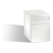 C+P Sitzcontainer Asisto M/2/3/4, H570xB430xT600mm Front Reinweiß Korpus Reinweiß-1